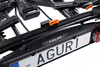 Bagażnik rowerowy na hak Aguri ACTIVE BIKE PRO 2 ROWERY BLACK 53001