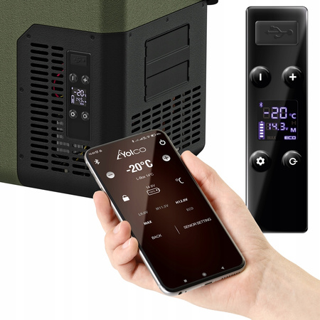 Lodówka przenośna z kompresorem Yolco ET18 Green