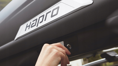 Hapro Trivor 640Box dachowy czarny matowy