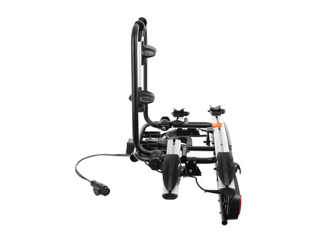 BAGAŻNIK ROWEROWY NA 2 ROWERY AGURI ACTIVE BIKE 2 SREBRNY