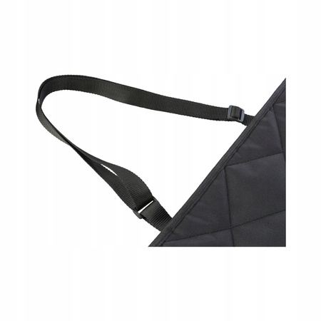 TRIXIE Siedzisko samochodowe podwójne, dla psa/kota, czarne, 91 × 10×50cm