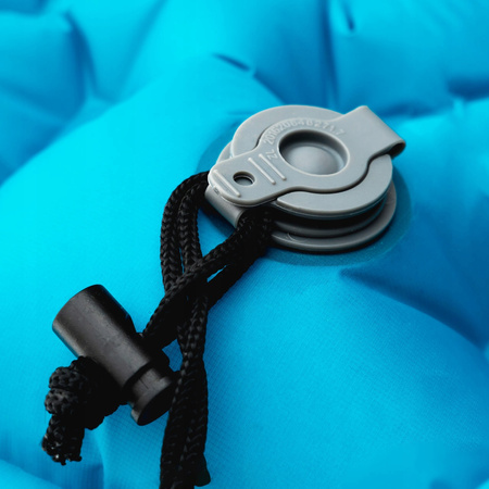 Materac jednoosobowy Alpinus 186 x 55,5 x 7,5 cm niebieski