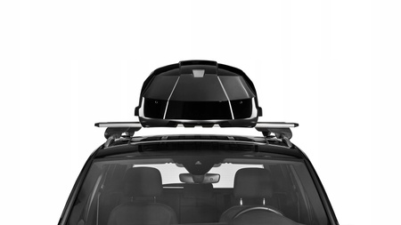 Hapro Trivor 440 Box dachowy czarny połysk