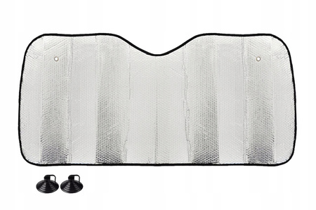 Osłona przeciwsłoneczna przeciwszronowa AMiO na przednią szybę 130 x 60 cm