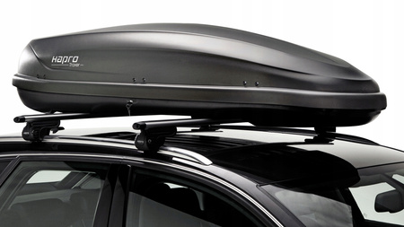 Hapro Traxer 6.2 Box dachowy czarny matowy