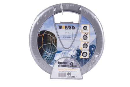 Łańcuchy śniegowe TAURUS KN40 9mm 195/60/15,165/65/16,195/50/16 205/40/17