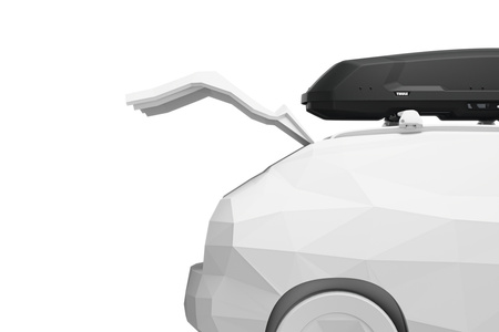 Thule Force 3 XXL Sport box dachowy czarny aeroskin