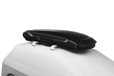 Zestaw Thule Motion 3 XL Box dachowy Czarny połysk plus wykładzina