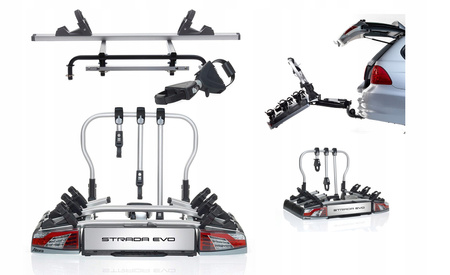 Atera Strada EVO 3 - bagażnik rowerowy na hak na 3 rowery