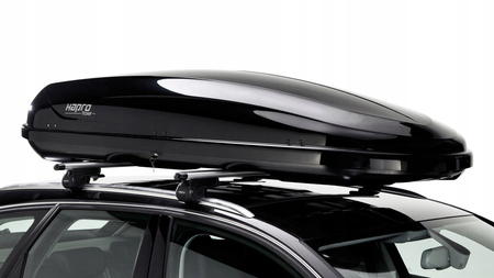  Kufer dachowy Hapro Traxer 8.6 Box dachowy czarny matowy