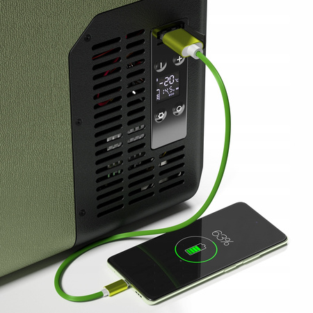 Lodówka przenośna z kompresorem Yolco ET18 Green