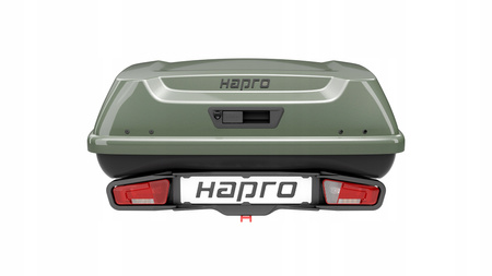 Hapro Boxer M 340 Sage Green - Box z platformą na hak oliwkowa zieleń
