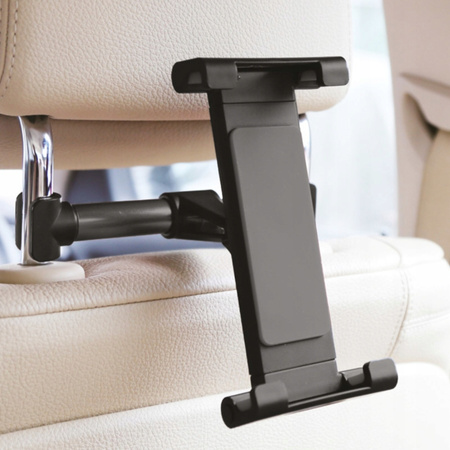  Uchwyt do telefonu/tabletu Amio czarny do zagłówka 4,7-12,9