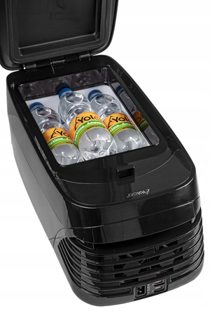 Lodówka przenośna kompresorowa z funkcją podgrzewania Yolco CX8 BLACK 8L
