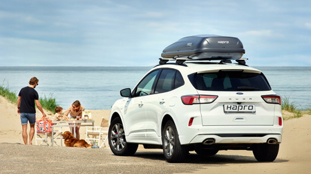 Hapro Traxer 6.2 Box dachowy czarny matowy