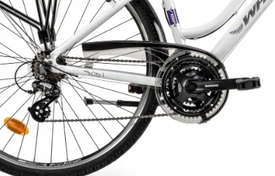 Rower trekkingowy WHEELER CITY 1 damski biały M 28 Biały
