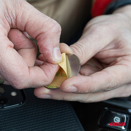 Uchwyt do samochodu na telefon szybę kokpit deskę magnetyczny AMIO-03789