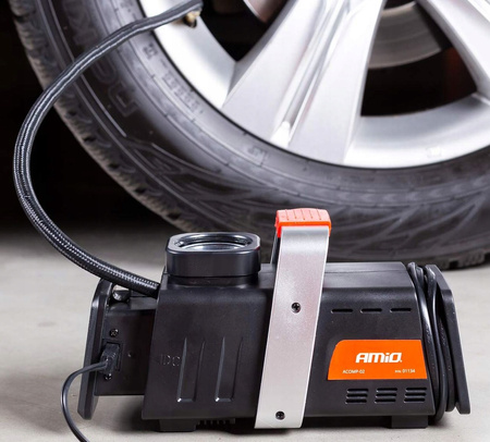 Kompresor samochodowy Amio 01134