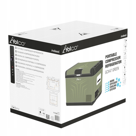Lodówka kompresorowa Yolco KX40 Sand z Bluetooth