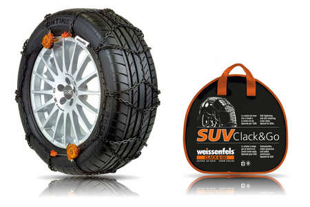 Łańcuchy śniegowe Weissenfels Clack&GO SUV Rts gr7 225/60R17 225/40R20