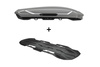 Zestaw Thule Motion 3 XL Box dachowy Tytanowy połysk plus wykładzina
