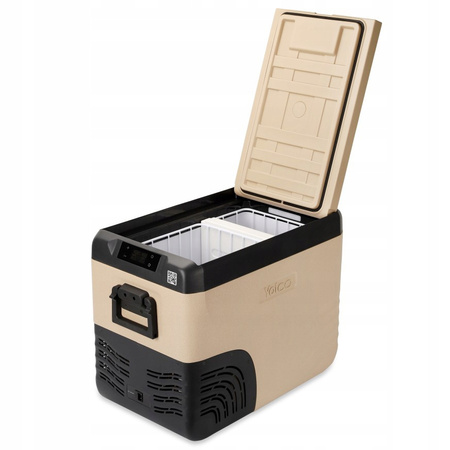Przenośna lodówka kompresorowa Yolco TCX50 Sand DualZone