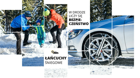 Łańcuchy śniegowe TAURUS by PEWAG KN75 9mm 205/80/14 225/65/15 225/50R17