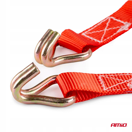 Pas transportowy z napinaczem 500 kg 25 mm 4 m