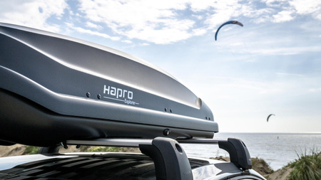 Hapro Explorer 400 Box dachowy czarny matowy