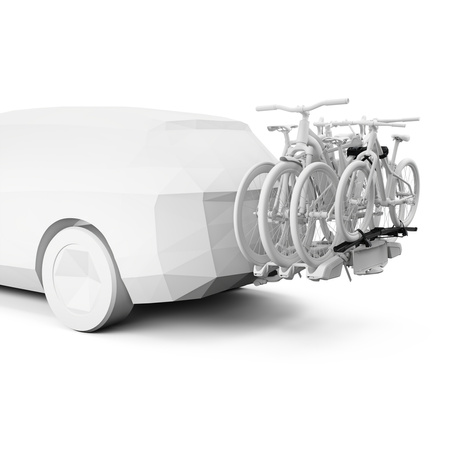 Thule EasyFold 3 bagażnik na hak na 4 rowery (wersja z adaptorem)