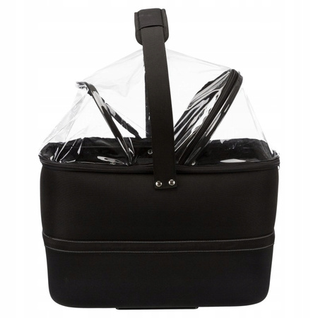 KOSZ TRANSPORTER ROWEROWY TORBA NA BAGAŻNIK DLA PSA SIATKA TRIXIE 29x42x48c