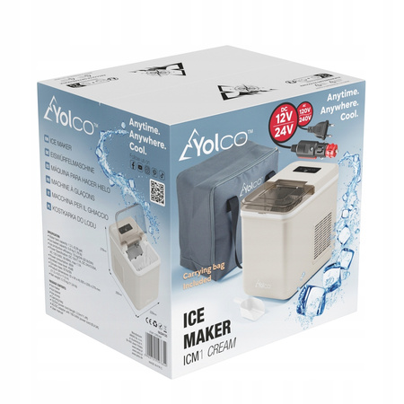 Kostkarka do lodu Yolco ICM1 Cream