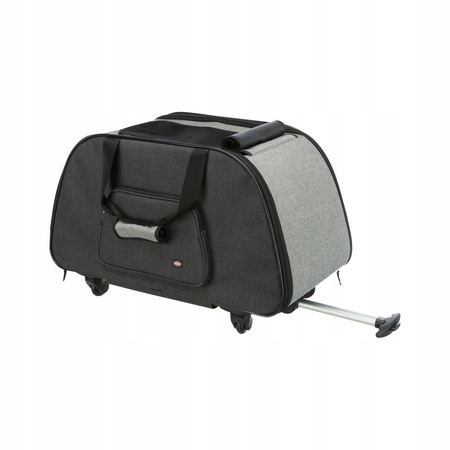 Transporter dla psa Trixie szary S/M 34 cm x 67 cm 43 cm