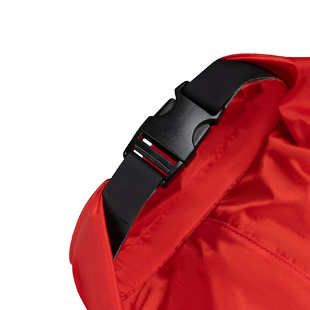Worek wodoodporny Alpinus Tutunendo 10 litrów lekki, czerwony, rolowany