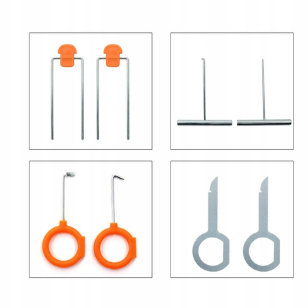 KLUCZE ŚCIĄGACZE NARZĘDZIA DO DEMONTAŻU TAPICERKI