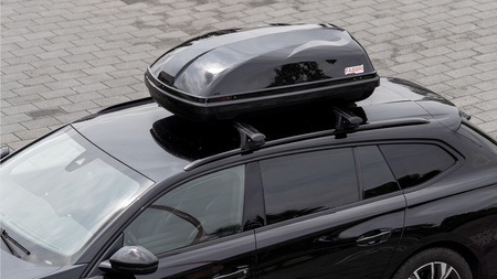 Box dachowy Fabbri Car BOX 340 czarny połysk