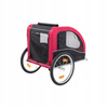 Trixie Przyczepka rowerowa wózek dla psa 58x52x79 cm L do 30 kg CZERWONA