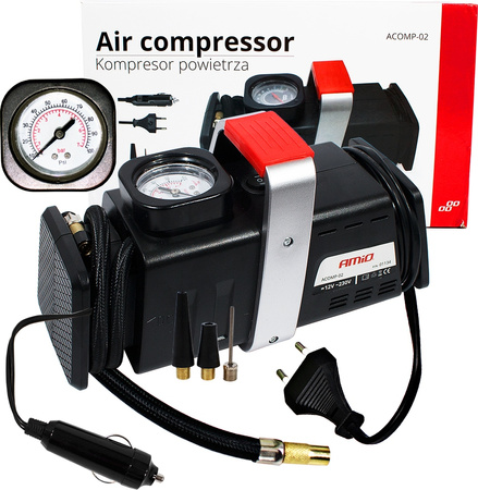 Kompresor samochodowy Amio 01134