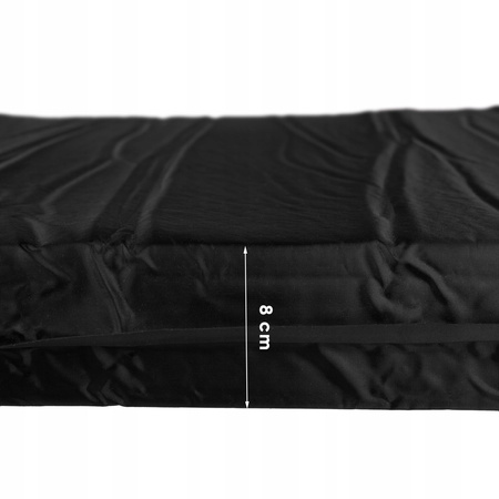 Mata samopompująca Alpinus Adrspach L czarna 195x60x8 pokrowiec turystyczna