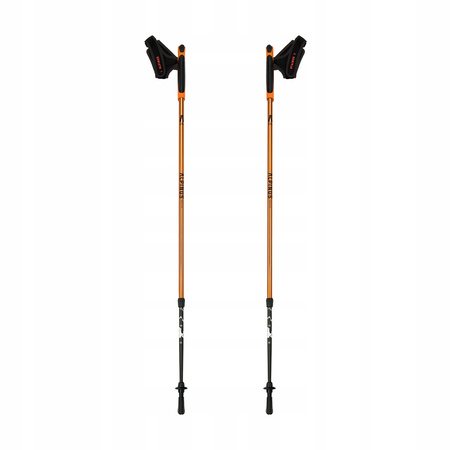 Kijki nordic walking Alpinus Kungsleden Pomarańczowy 80-135cm