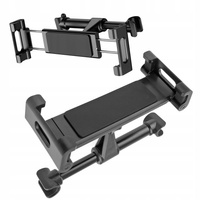  Uchwyt do telefonu/tabletu Amio czarny do zagłówka 4,7-12,9