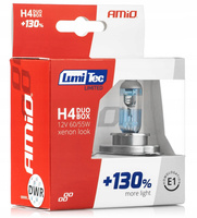 Żarówki halogenowe H4 12V 60/55W LumiTec LIMITED +130% 2 szt.