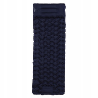 Materac jednoosobowy Alpinus 198 x 68 x 6 cm niebieski