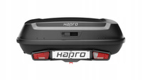 Hapro Boxer L 420 Hexagon Black - Box z platformą na hak czarny matowy