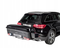 Kufer na hak + baza + przedłużki do nart MFT BackBox BLACK