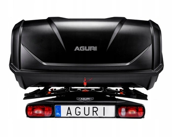 Bagażnik BOX na platformę rowerową Aguri Active Bike 2/3 380L 138x66x58