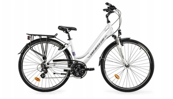 Rower trekkingowy WHEELER CITY 1 damski biały M 28 Biały