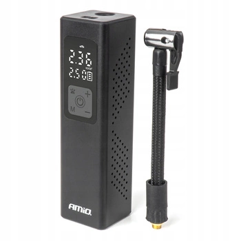 Kompresor samochodowy z wyświetlaczem LED 12V 100W AMIO-04376