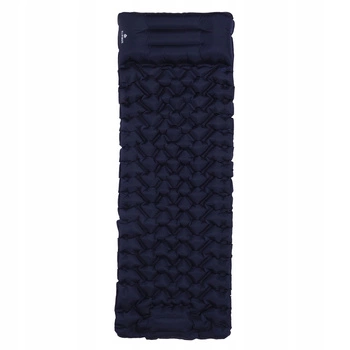 Materac jednoosobowy Alpinus 198 x 68 x 6 cm niebieski