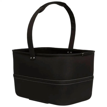 Kosz rowerowy przedni na kierownicę Trixie czarny rozm. S